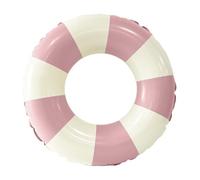 ENEN Flotador Piscina para Adultos y Niños, Flotadores Hinchables para Toda la Familia, Anillo de Natación Inflable para Playa Vacaciones Verano y Juegos de Agua (KL26 Rosa Blanco,90cm)