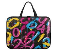 ENEN Funda Portatil Estampado Cachorro, Funda Portatil 10-17 Impresión de Pintada, Funda Protectora Maletin Portatil con Asa para Trabajar, Estudiar (17’’,5)