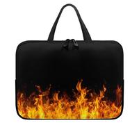 ENEN Funda Portatil Estampado Conejo, Funda Portatil Patrón Llama en 3D 10-17 Pulgada Bolsas para Ordenador con Asa para Trabajar, Estudiar (Llama 7,10’’)