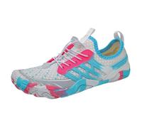 ENEN Zapatillas Barefoot Mujer Hombre 35-42, Zapatillas Minimalistas Verano Mujer Hombre Adulto Transpirable Antideslizante para Actividades al Aire Libre Nadar AcuáTicos Playa (35,1733 Rosa)