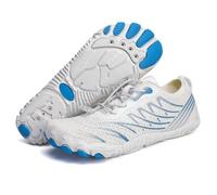 ENEN Zapatillas Barefoot Mujer Hombre 35-42, Zapatillas Minimalistas Verano Mujer Hombre Adulto Transpirable Antideslizante para Actividades al Aire Libre Nadar AcuáTicos Playa (42,906 Blanco)