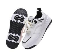 ENEN Zapatos con Ruedas para Niños y Niñas | Zapatillas con 4 Ruedas ,Zapatillas de Skateboard Correr al Aire Libre Retráctil de Patinaje sobre Ruedas Multiusos 2 en 1