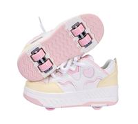 ENEN Zapatos con Ruedas para Niños y Niñas | Zapatillas con 4 Ruedas ,Zapatillas de Skateboard Correr al Aire Libre Retráctil de Patinaje sobre Ruedas Multiusos 2 en 1