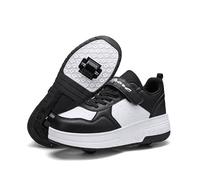 ENEN Zapatos con Ruedas Zapatillas con 2 Ruedas para Niños y Niña, Exterior Zapatillas de Correr al Aire Libre de Patinaje sobre Ruedas Multifuncionales en Dos
