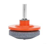 Ener de hoja de cortacésped compatible con taladro eléctrico para herramientas de jardín fabricado con acero y carburo de silicio para proporcionar bordes equilibrados para cortacésped (naranja)