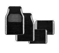 Enerfero Alfombrillas para Coche Juego de 4, Alfombrillas de moqueta para Alfombrillas universales Antideslizantes y duraderas para Coche 64x44cm (Delanteras), 43x30cm