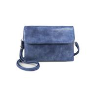 Energather Crossbody Bags Damen PU Leder Crossbody Bags für Frauen und Mädchen, Mini Women's Cross-Body Bags, kleine Schultertasche mit abnehmbaren Schultergurt für Reise, Arbeit, azul marino, S