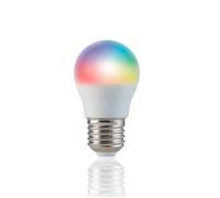 energeeks - Bombilla Inteligente LED - Multicolor RGB - Casquillo E14-5W - 470 Lúmenes - Temperatura Ajustable - Wifi + Bluetooth - Compatible con Alexa y Google