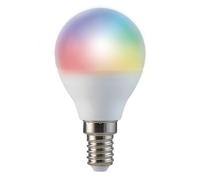 energeeks - Bombilla Inteligente LED - Multicolor RGB - Casquillo E14-5W - 470 Lúmenes - Temperatura Ajustable - WiFi + Bluetooth - Compatible con Alexa y Google