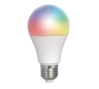 energeeks - Bombilla Inteligente LED - Multicolor RGB - Casquillo E27-8W - 806 Lúmenes - Temperatura Ajustable - WiFi + Bluetooth - Compatible con Alexa y Google