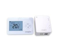 Energeeks Jasper - Termostato WiFi Inteligente - Automático y Programable - Compatible con Calderas de Gas, Gasoil, Pellet y Suelo Radiante - Control Remoto por App - Compatible con Alexa y Google