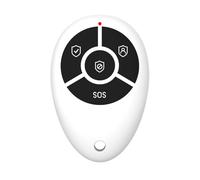 Energeeks - Mando a Distancia Adicional para Sistema de Alarma Protect AW003 y AWG003 - Control Total - Sin Cables - Botones modo - SOS - Armado - Desarmado - Hogar