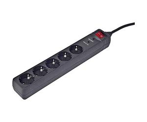 Energenie 7000024 Regleta, Negro