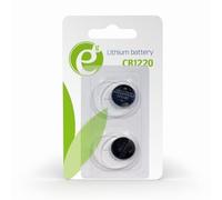 ENERGENIE EG-BA-CR1220-01 Pila DE BOTÓN CR1220, Paquete DE 2, Blister