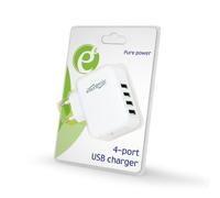 Energenie eg-u4ac-02 cargador de dispositivo móvil universal blanco c