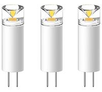 Energetic Bombilla LED G4 de 12 V, 1,4 W, 136 lúmenes, blanco cálido 3000 K, paquete de 3