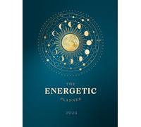 Energetic planner 2026 Diary Planner A4 Week view, slim, 12 months, HARDBACK, Daily Planner, Moon phase Diary, Calendar, Personal/Life Planner ... Aesthetic design, FREE GIFT with each diary
