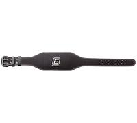 ENERGETICS Cinturón de Levantamiento de Pesas de Piel, Negro, L