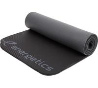 Energetics Esterilla de gimnasia-183003 Yoga Mate, Unisex, Negro/Gris Oscuro, Talla única