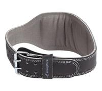 Energetics Lifting Belt Cinturón De Pesas, Unisex, Black/Grey Dark, M