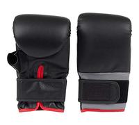 ENERGETICS Unisex - Adultos Basic Punching Guantes, Unisex - Adultos, Color Black/Grey/Red, tamaño Medium