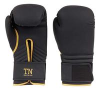 ENERGETICS Unisex - Guantes de Boxeo para Adultos, PU FT, Negro/Dorado, 10