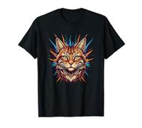 Energía Colorida de Wildcat Head Camiseta