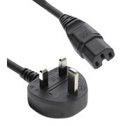 Energía Cordón UK Clavija a Hot IEC Cable Tetera Cable C15 2 m [2 metros/2m]