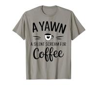 Energía de los Amantes del café Aumenta un Grito de café Camiseta