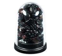 Energía en forma de domo color rojo granate