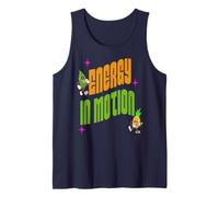 Energía en Movimiento Estilo Tropical Divertido Camiseta sin Mangas