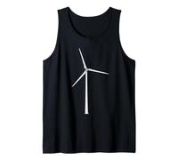 Energía eólica - Turbina eólica - Potencia mecánica Camiseta sin Mangas