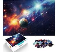 Energía Espacial Rompecabezas de 1000 Piezas para Adolescentes Juguetes adictivos Que desafían la Inteligencia Cerebral Mejorar la Memoria 38x26cm