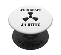 Energía Nuclear Sí, por Favor, Apoyo a la energía Nuclear PopSockets PopGrip Adhesivo