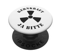Energía Nuclear Sí, por Favor, Apoyo a la energía Nuclear PopSockets PopGrip Adhesivo