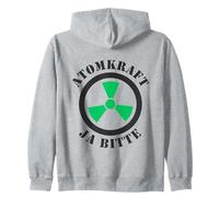 Energía Nuclear Sí, por Favor, Apoyo a la energía Nuclear Sudadera con Capucha