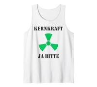 Energía nuclear, sí, por favor. Energía nuclear profesional, energía verde Camiseta sin Mangas