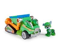 Energía - Patrulla Canina - Camión de reciclaje de juguete con figura de acción Rocky, luces y sonidos ㅤ