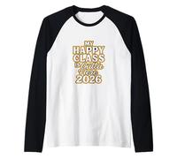 Energía Radiante Mi Feliz Clase de 2026 está Fuera de aquí Camiseta Manga Raglan