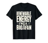 Energía Renovable Gran Ventilador Ambientalista Ecológico Broma Camiseta