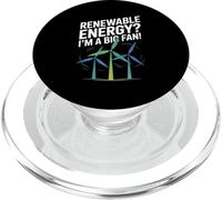 Energía renovable Soy un Gran Defensor ecológico PopSockets PopGrip para MagSafe
