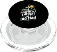 ¿Energía renovable? Soy un Gran Fan Wind Sun PopSockets PopGrip para MagSafe