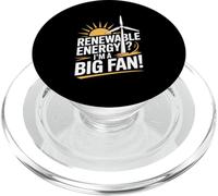 Energía renovable Soy una declaración de Gran Fan para la Conciencia PopSockets PopGrip para MagSafe