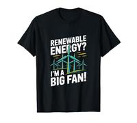 ¿Energías renovables? ¡Soy un Gran Fan! Camiseta gráfica económica