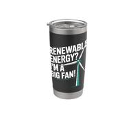 ¿Energías renovables? ¡Soy un gran fan! Vaso térmico de acero inoxidable de doble pared