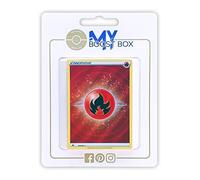 Énergie Feu de Base (Energía Fuego Básica) 153/159 Full Art - Myboost X Epée et Bouclier 12.5 Zénith Suprême - Box de 10 Cartas Pokémon Francés