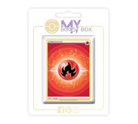 Énergie Feu de Base (Energía Fuego Básica) 153/159 Holo Full Art - Myboost X Epée et Bouclier 12.5 Zénith Suprême - Box de 10 Cartas Pokémon Francés