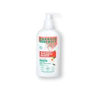 ENERGIE FRUIT Tratamiento + Cuidado Desenredante Orgánico Certificado por Ecocert Agua de Melocotón y Arroz Cabello Fino y Delicado Vegano 300ml