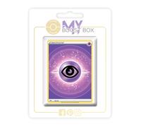 Énergie Psy de Base (Energía Psiquico Básica) 156/159 Holo Full Art - Myboost X Epée et Bouclier 12.5 Zénith Suprême - Box de 10 Cartas Pokémon Francés