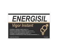 Energisil Vigor Instant 20 Cápsulas - Ayuda a Estimular el Deseo y la Capacidad Masculina - con Tribulus Terrestris, Maca, L-Arginina, Ginseng y Zinc